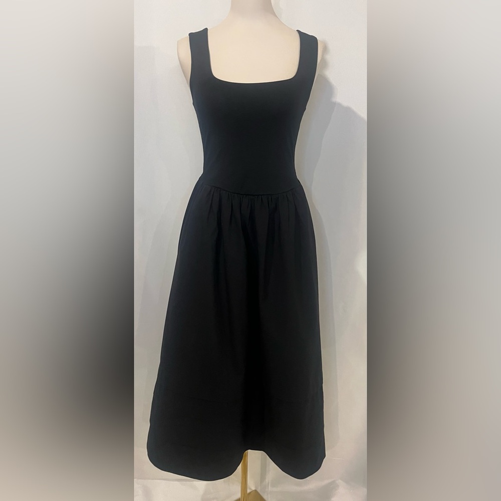 J.Crew Petite drop-waist mixy dress - Picture 6 of 9